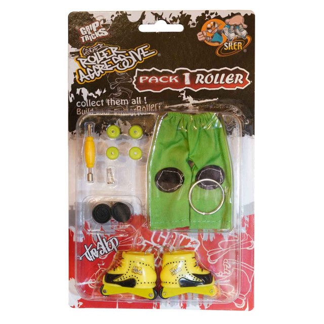Παιχνίδι με δάχτυλα Rollers, κίτρινο