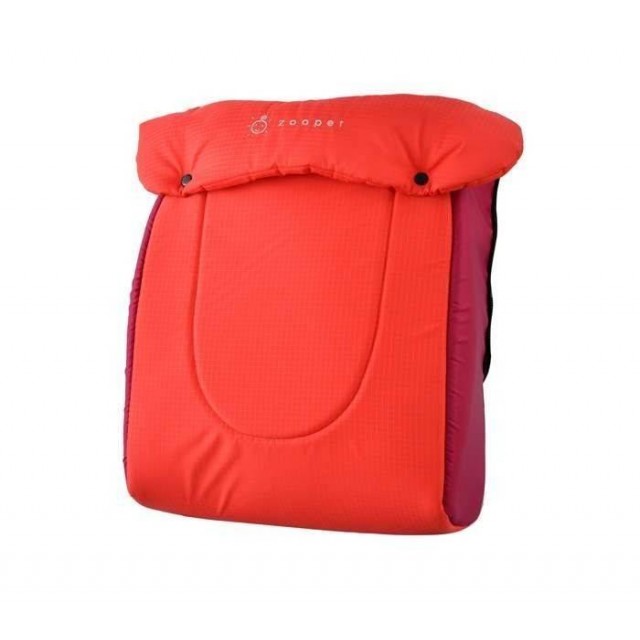 Καρότσι Zooper Flamenco Flaming Plaid 2 σε 1, κόκκινο