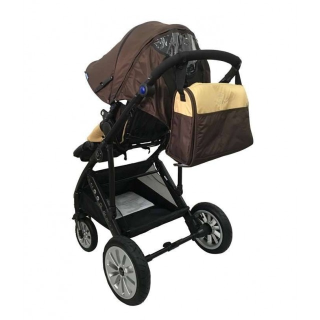 Καρότσι Zooper Flamenco Khaki Plaid 2 σε 1, καφέ