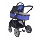Καρότσι Zooper Flamenco Royal Blue Plaid 2 σε 1, μπλε ρουά