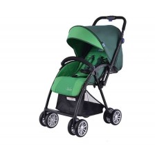 Καρότσι Zooper Salsa Apple Green Plaid, πράσινο