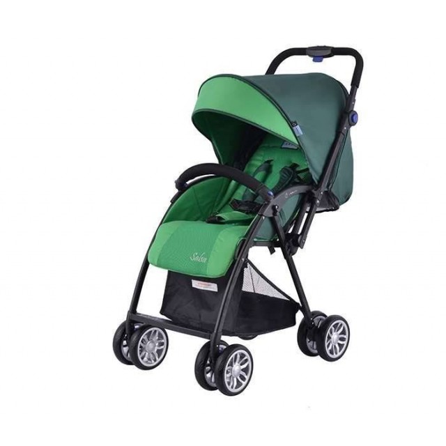 Καρότσι Zooper Salsa Apple Green Plaid, πράσινο