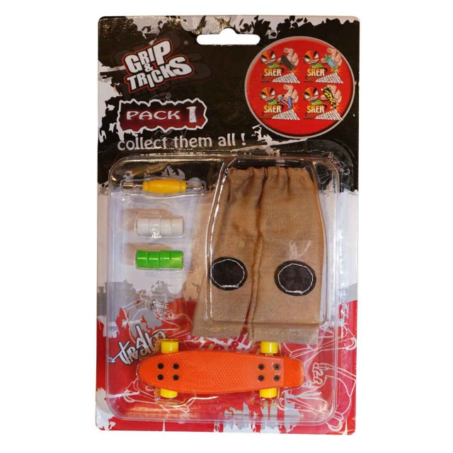 Σετ παιχνιδιών για τα δάχτυλα PENNY BOARD, πορτοκαλί