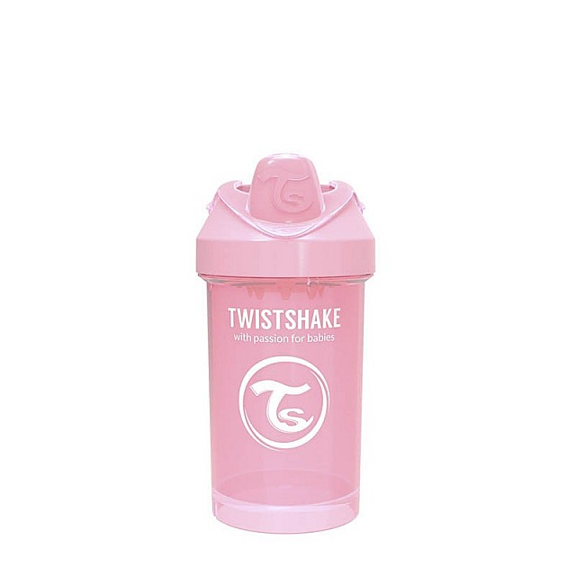 Κύπελλο Transition Twistshake 300 ml ροζ 8+ μηνών