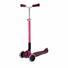 Πτυσσόμενο πατίνι για παιδιά άνω των 4 ετών GLOBBER ACE LIGHTS, ροζ