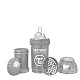 Μπουκάλι κατά των κολικών για μωρά Twistshake 180 ml - Pearl Grey Collection