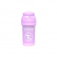 Μπιμπερό κατά των κολικών Twistshake 180 ml μωβ