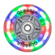 Φωτεινός πίσω τροχός, 80 mm για σκούτερ GLOBBER PRIMO / EVO