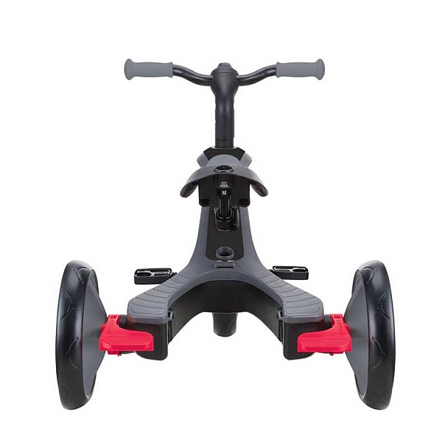 Τρίκυκλο 4 σε 1 GLOBBER EXPLORER TRIKE DELUXE PLAY με τέντα σε μαύρο χρώμα