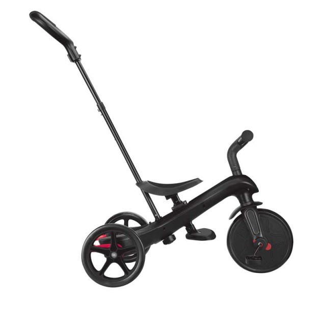 Τρίκυκλο GLOBBER EXPLORER 4 σε 1 με τέντα, μαύρο