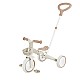 Τρίκυκλο με γονικό έλεγχο 3 σε 1 GLOBBER LEARNING TRIKE PLUS, μπεζ