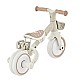 Τρίκυκλο με γονικό έλεγχο 3 σε 1 GLOBBER LEARNING TRIKE PLUS, μπεζ