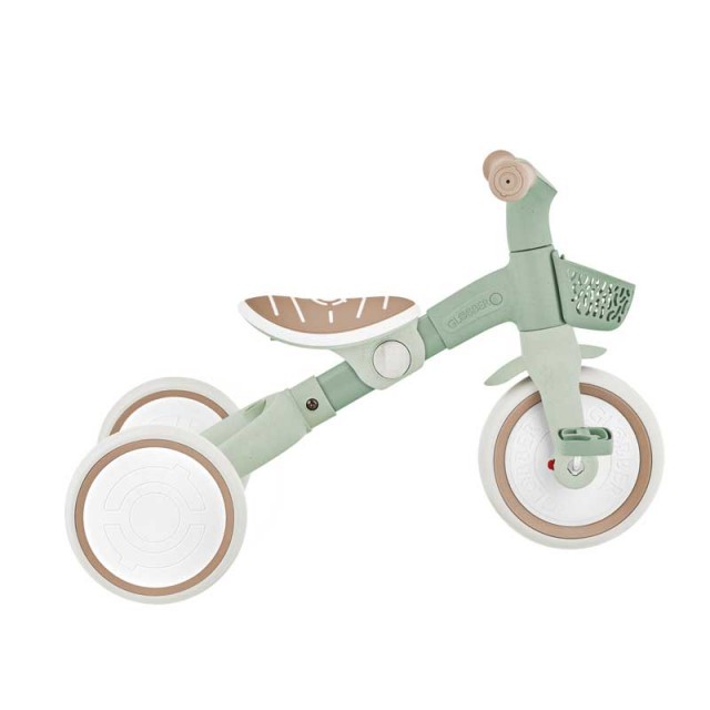 Τρίκυκλο με γονικό έλεγχο 3 σε 1 GLOBBER LEARNING TRIKE PLUS, μέντα