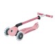 Πατίνι 5 σε 1 GLOBBER GO UP DELUXE LIGHTS 360° - παστέλ ροζ