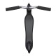 Flow 125 Light scooter με νέο πλαίσιο τιμονιού σε σχήμα Τ - Μαύρο