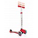 Primo Fantasy Light Scooter με λαμπερά ελαστικά - Red Racing Print
