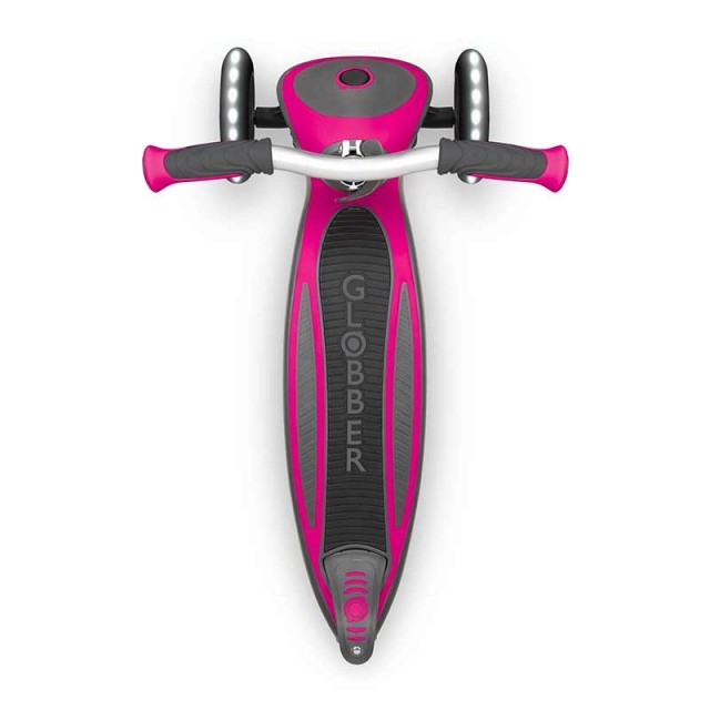 Scooter Globber Master Lights 3 τροχών, Ροζ