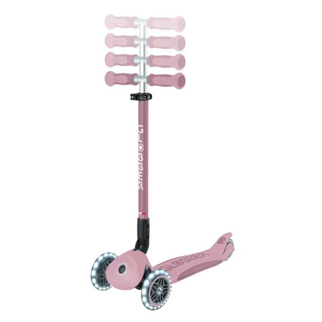 Πατίνι με κάθισμα 5 σε 1 GLOBBER GO UP DELUXE LITS ECOLOGIC 360° - ροζ