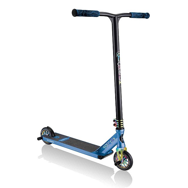 Εξαιρετικά δυνατό freestyle scooter Globber GS 900 DELUXE - μαύρο/μπλε