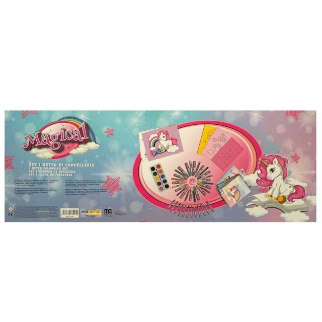 Δημιουργικό σετ "Unicorn" για κορίτσια - 47 τεμάχια, 100 cm