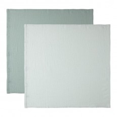 Bebe-Jou 2τμχ. Πάνες μουσελίνας 70x70cm Pure Cotton Green