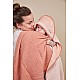 Πάνα Bebe-Jou Cloth 110x110cm Pure Cotton Pink