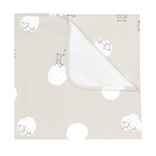Baby Clic Βρεφική κουβέρτα 75x80cm - Dreamer Grey