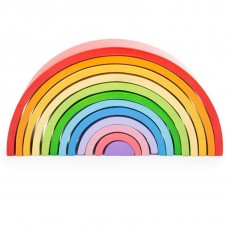 Ξύλινο παιχνίδι διαλογής - Rainbow - Large