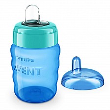 Philips AVENT Κούпа εύκολης μετάβασης χωρίς χερούλια 260 ml, 9м+, μπλε