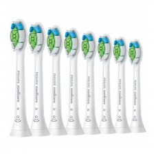 Τυπική κεφαλή Optimal White BrushSync 8 τεμαχίων λευκό