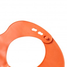 Tommee Tippee υφασμάτινη ποδιά-ρολό 6μ+, πορτοκαλί