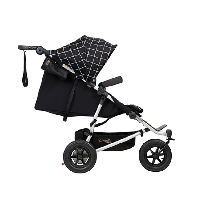 Duet V3 Grid Twin καρότσι (ασπρόμαυρο καρό)