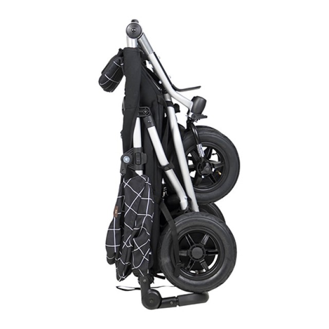 Duet V3 Grid Twin καρότσι (ασπρόμαυρο καρό)