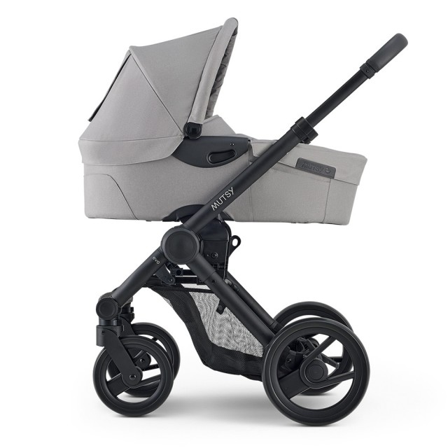 Mutsy EVO Pebble Grey PACKAGE Σασί με κάθισμα + Bassinet για νεογέννητο