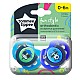 Tommee Tippee Orthodontic Pacifiers FUN STYLE, 6-18m, 2 τεμ./συσκευασία, Σκύλοι
