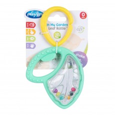 PLAYGRO Κουδουνίστρα φύλλο, 0μ+