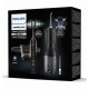 Σετ Oral shower Power Flosser 3000 και Ultrasonic οδοντόβουρτσα DiamondClean 9000, HX3866/43, μαύρο