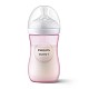 Μπουκάλι Natural Response 260 ml 1m+, ροζ