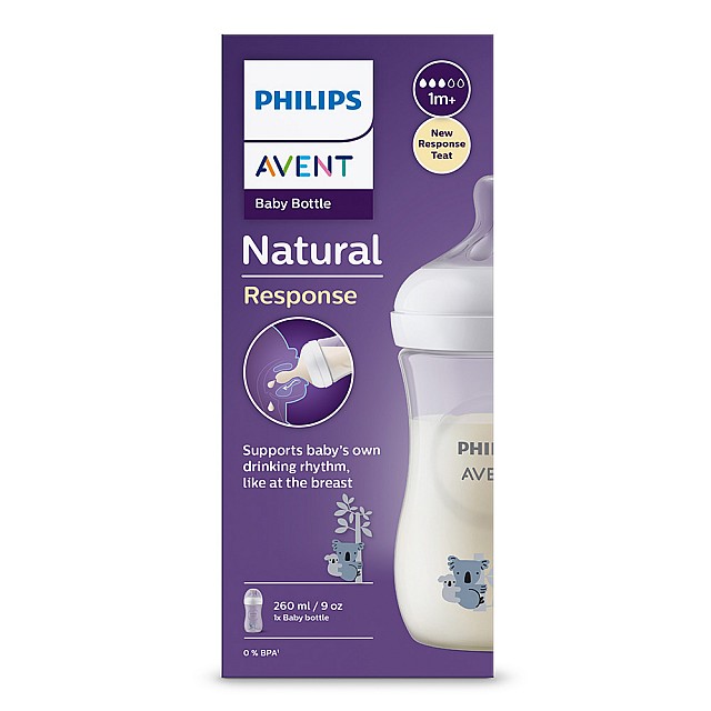 Bottle Natural Response 260 ml 1m+ διακόσμηση Koala