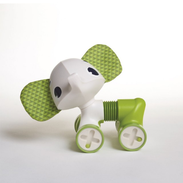 TINY LOVE Small Wheels Samuel the Elephant (πράσινος ελέφαντας) 3m+