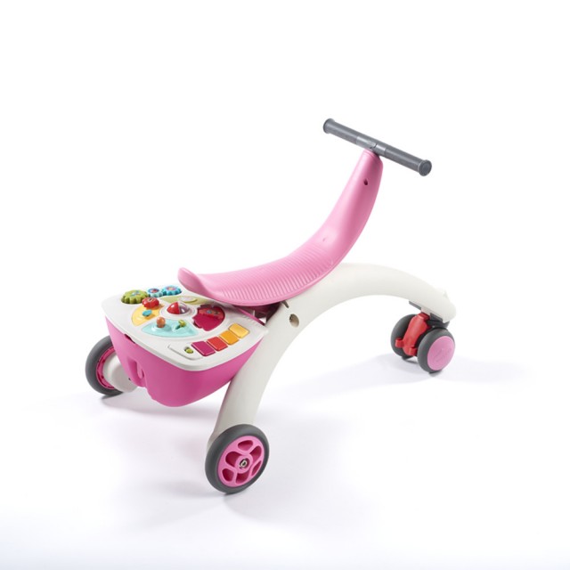 Τρίκυκλο 5-σε-1 Walk Behind & Ride-on pink, 6-36μ