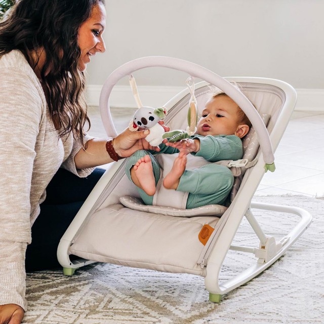 Lounger-swing 2-in-1 Boho Chic Rocker, 0m+