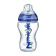 Tommee Tippee Feeding bottle Advanced Anti-Colic 3m+, 340 ml, Μπλε με διακόσμηση