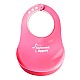 Μαλακή σαλιάρα COMFI BIB 6m+, ροζ