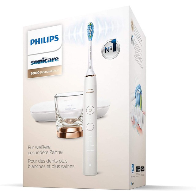 Οδοντόβουρτσα DiamondClean 9000 Rose Gold χρώμα