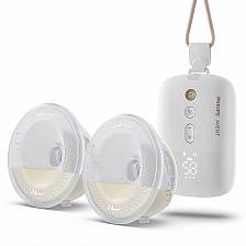 Διπλό ηλεκτρικό θήλαστρο Philips AVENT Hands-free SCF532/11, που χωράει διακριτικά σε σουτιέν και τροφοδοτείται από επαναφορτιζόμενη μπαταρία