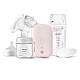 Μονή ηλεκτρική αντλία Natural Motion Philips AVENT SCF395/31 Advanced με 1 τεμ. Μπουκάλι πολυπροπυλενίου 125 ml με θηλή Natural Response 0m+, 5 τεμ. σακουλάκια μητρικού γάλακτος και 4 τεμ. υλικό παραγεμίσματος