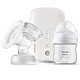 Μονή ηλεκτρική αντλία Natural Motion Premium Philips AVENT SCF396/31 με 1 τεμ. φιάλη πολυπροπυλενίου 125 ml με θηλή Natural Response 0m+, Κιτ ταξιδιού, 5 τεμ. σακουλάκια μητρικού γάλακτος και 4 τεμ. υλικό παραγεμίσματος