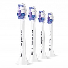 Σετ 4 κεφαλών οδοντόβουρτσας S2 Sensitive HX6054/87 για ηλεκτρικές οδοντόβουρτσες Philips Sonicare, εξαιρετικά μαλακές, για ευαίσθητα δόντια και ούλα