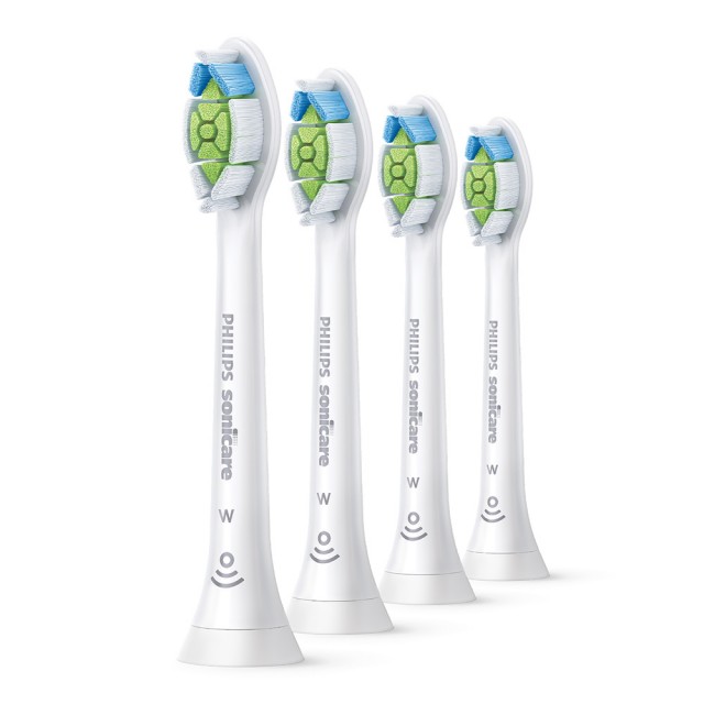 Σετ 4 κεφαλών οδοντόβουρτσας W2 Optimal White HX6064/87 για ηλεκτρικές οδοντόβουρτσες Philips Sonicare, σκληρότητα τριχών: Μέτρια μαλακή